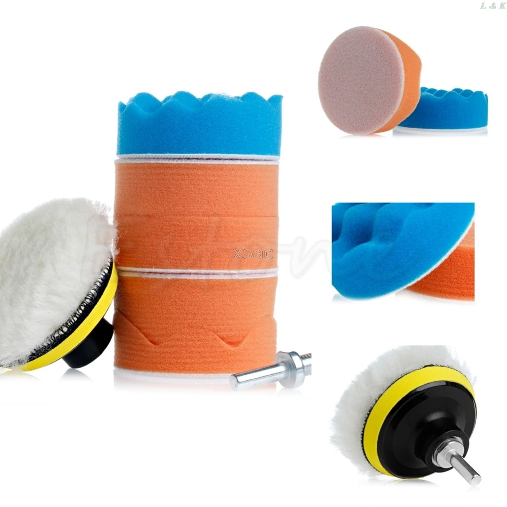 7 шт. 3 &quotПолировочная прокладка автомобильный комплект для полировки колес