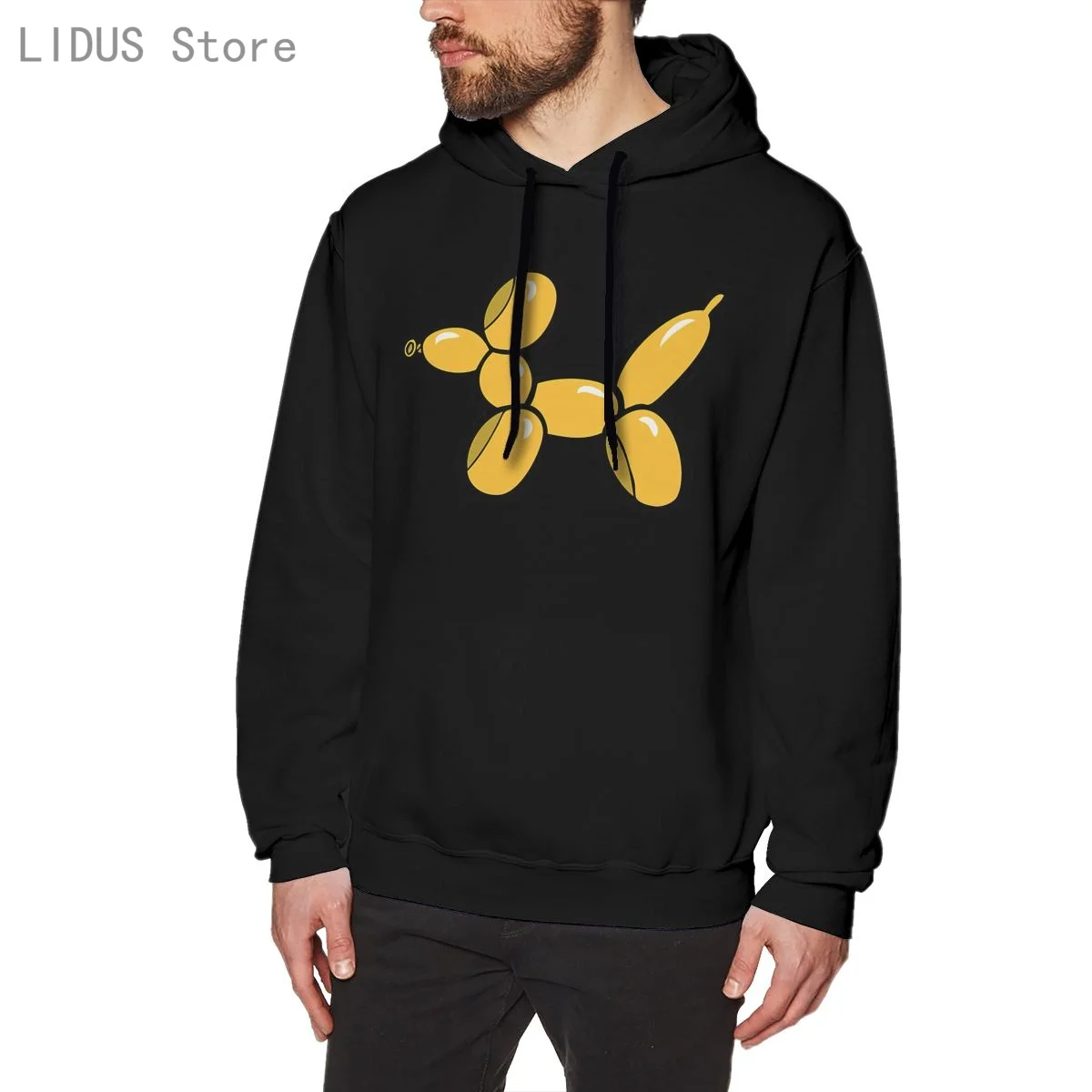

Balloon Animal Dogs Pattern Hoodie Sweatshirts Harajuku Creativity Streetwear Hoodies