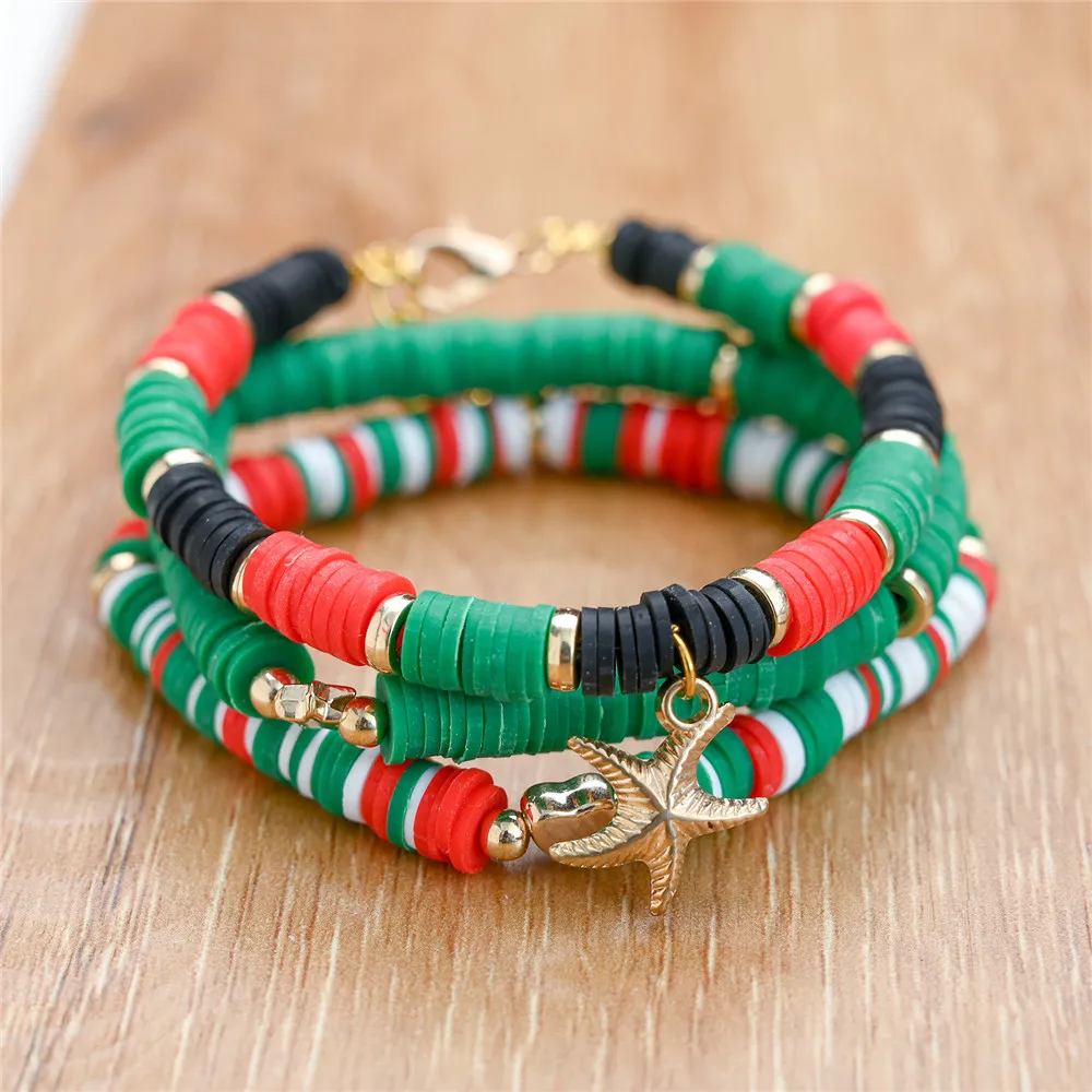 Винтажные подвески браслеты из ниток рождественская подвеска в виде зеленой