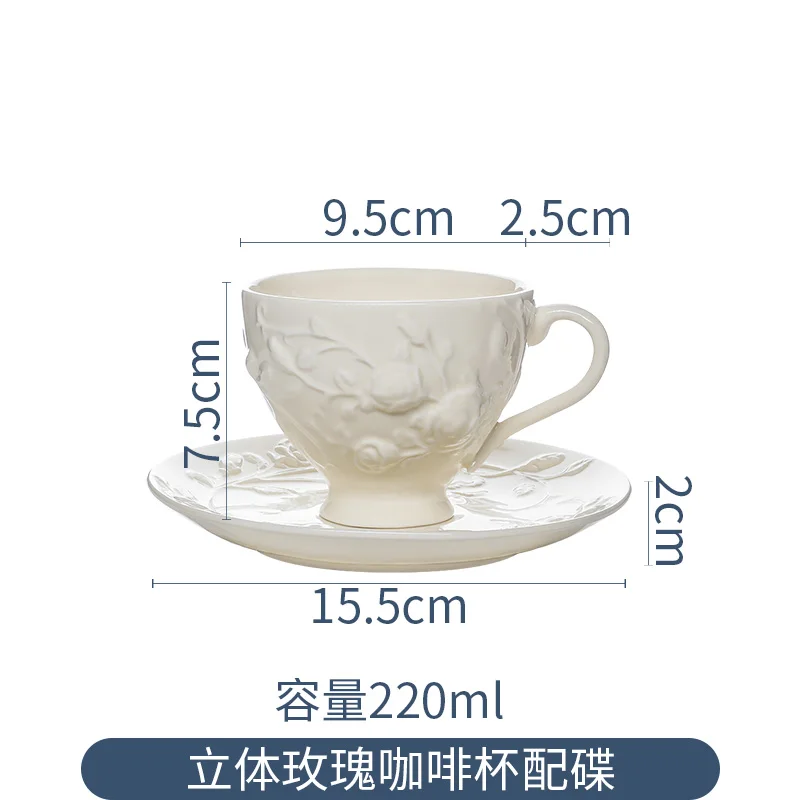 

Flower Bone China Coffee Cup Set Funny Arabic Small Reusable Mate Coffee Cup Travel Vintage Iced Taza Ceramica Drinkware BY50BD