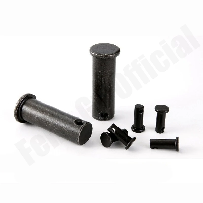 GB882 [M4-M12] Dowel Pin Flat Head Cylindrical With Hole Black Carbon Steel B161 | Обустройство дома