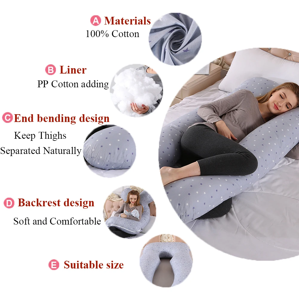 

Starry Pregnancy Pillow Maternity Breastfeeding Pillow Lactation Cushion Pregnancy Nursing Pillow For Pregnant Women Sleeping