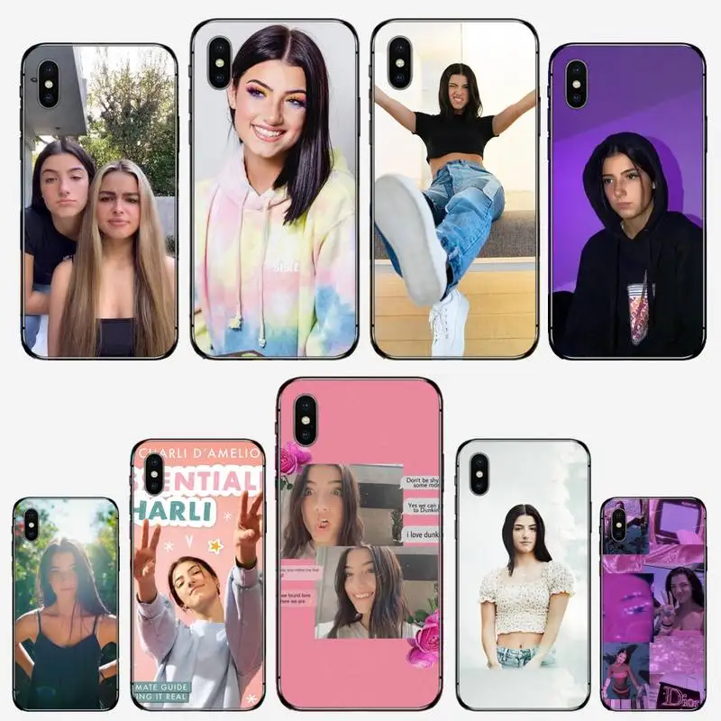 CHAR DAMELIO модный сексуальный чехол для телефона iPhone 11 12 pro XS MAX 8 7 6 6S Plus X 5S SE 2020