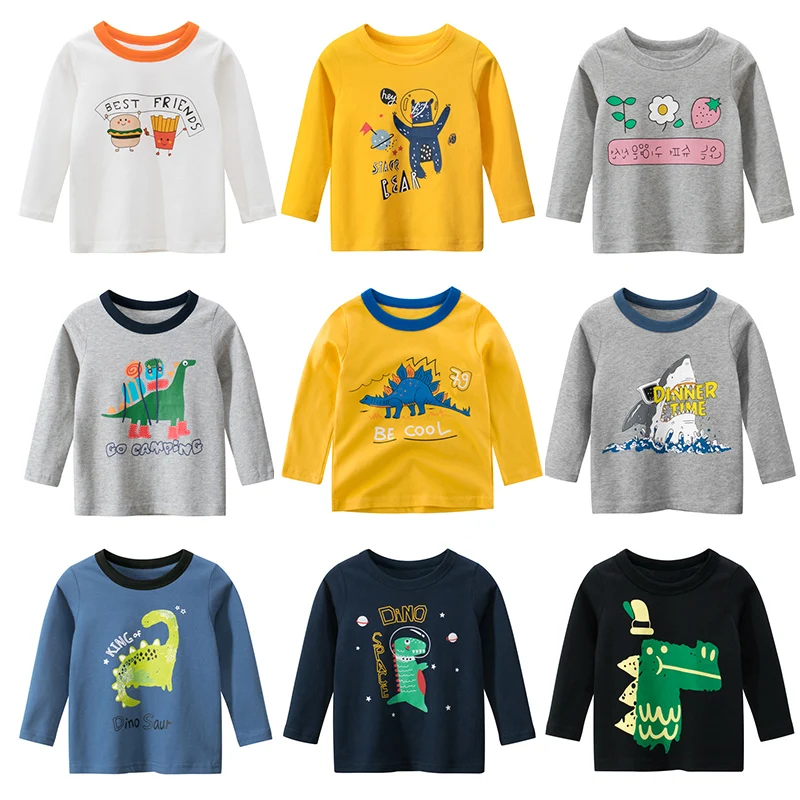 Детская футболка для мальчиков с героями мультфильмов детская хлопковая рубашка