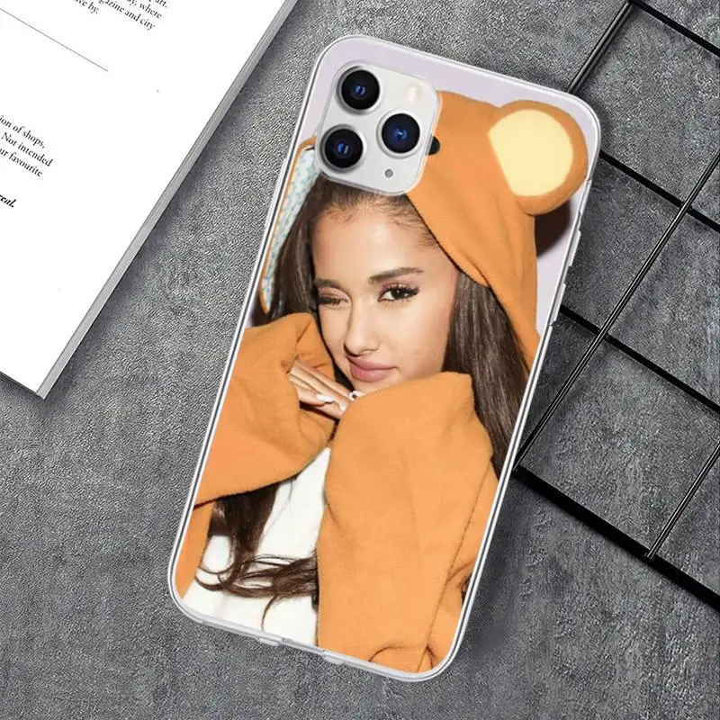 

Ariana Grande Transparent Phone Cover Case For Huawei P20 P40 Lite P30 Pro P Smart 2019 Honor 10 10i 20 Lite