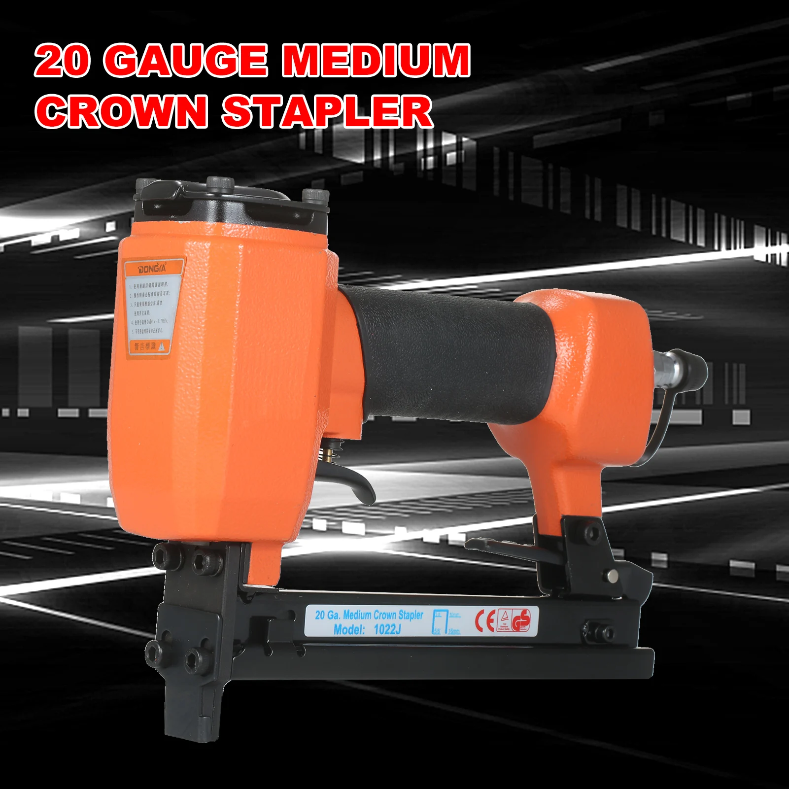 Степлер с манометром и узкой короной 1/2 1 дюйм|Пневмомолоток| |