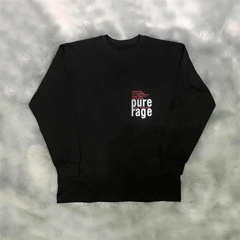 Мужская и Женская Повседневная футболка с длинным рукавом принтом Трэвиса