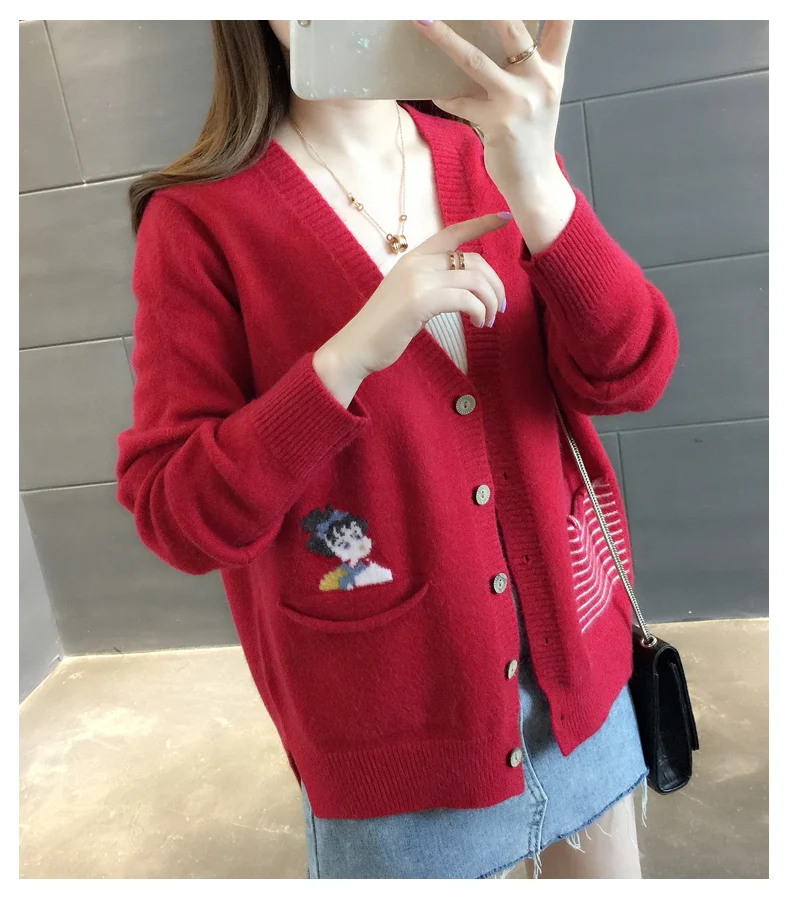 Ff4910 2019 новый осенне-зимний женский модный Повседневный Теплый красивый свитер