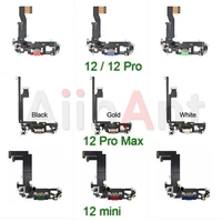 original bottom mic sub board usb charger port connector dock charging flex cable for iphone 12 pro 12pro max mini replacement