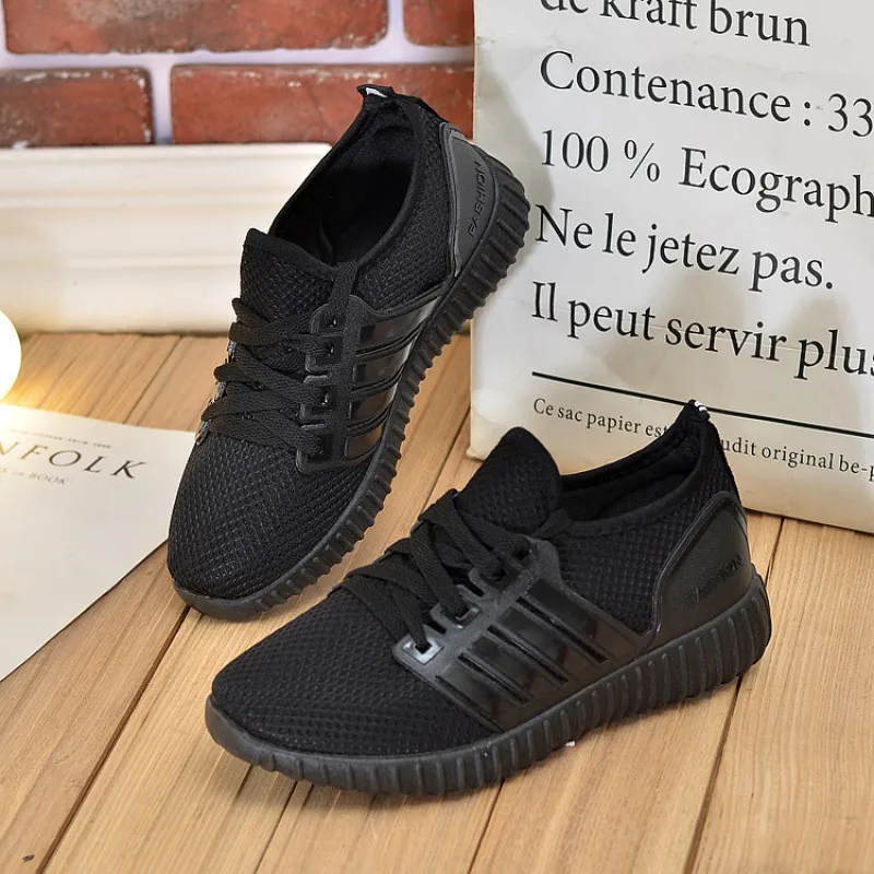 

Women Lace-up Sock Shoes Mesh Breathable Ladies Running Shoes Female Flat Shoes Chaussure Femmes Leisure Lightweight Footwear