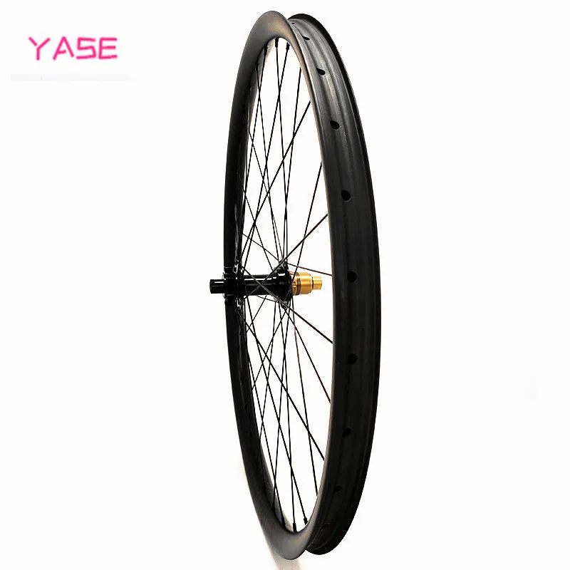 Ультралегкие 29 дюймов XC MTB карбоновые колеса 30x22 мм Асимметричные бескамерные Bitex