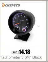 CNSPEED 2," 60 мм Универсальный высокоскоростной гоночный автомобиль Тахометр измеритель оборотов для 12 В Honda Civic автомобильный измерительный прибор