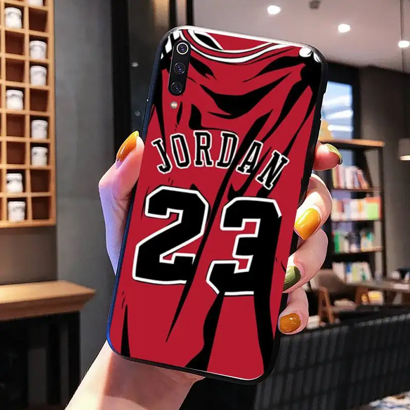 

Riccu Basketball 23 Jordan Phone Case for xiaomi mi 8 9 8SE 9SE 8Lite mix2 2S max2 3 Pocophone F1