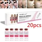 20 флаконов HA ампула с гиалуроновой кислотой 5 мл чистая микромолекулярная микроигла терапия перекрестная HA Гиалуроновая кислота уход за кожей с сывороткой