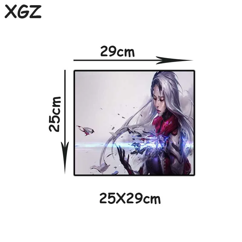 

XGZ animation mouse pad HD large game mouse pad precision black lock edge customized office computer desk pad rubber anti slip X
