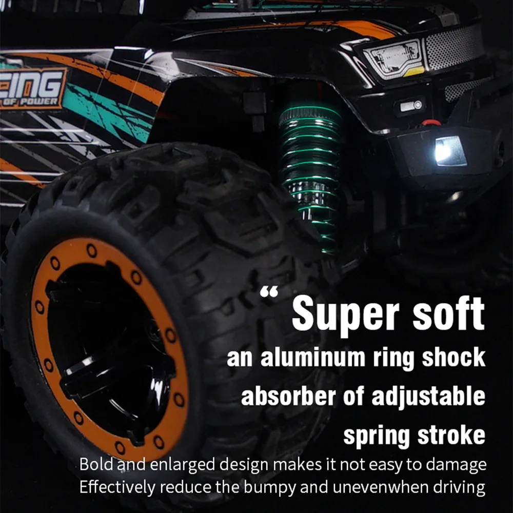 Игрушки JTY Радиоуправляемый грузовик 65 км/ч бесщеточный вездеход с дистанционным