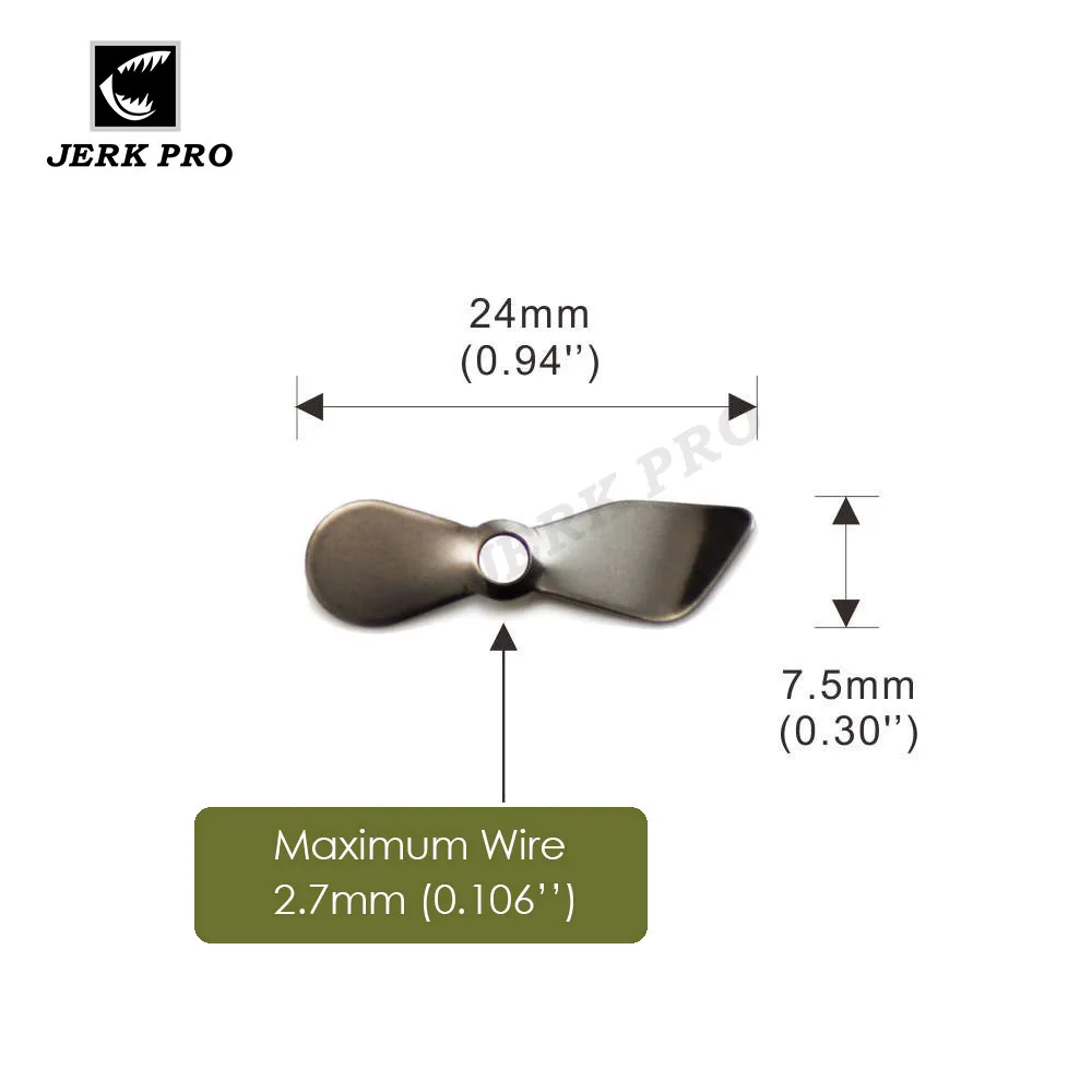 Рывком PRO 50 шт в наборе лопасть пропеллера Нержавеющая сталь Fly пропеллер спин