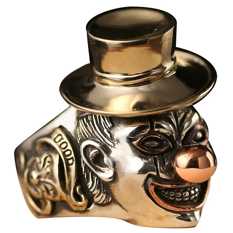 Мужское металлическое кольцо в стиле панк рок|Кольца| |