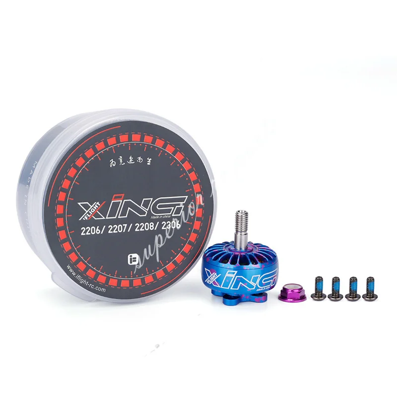 

IFlight XING Feitian Star 2207 1700/1800/2450/2750KV Flash Color Racing Motor for FPV Drone RC Helicopter Camera 10% off