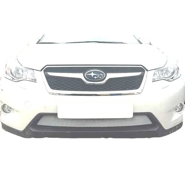 Защитная сетка на решетку радиатора Subaru XV 2011 2012 2013 2014 2015 2016 защита в бампер от