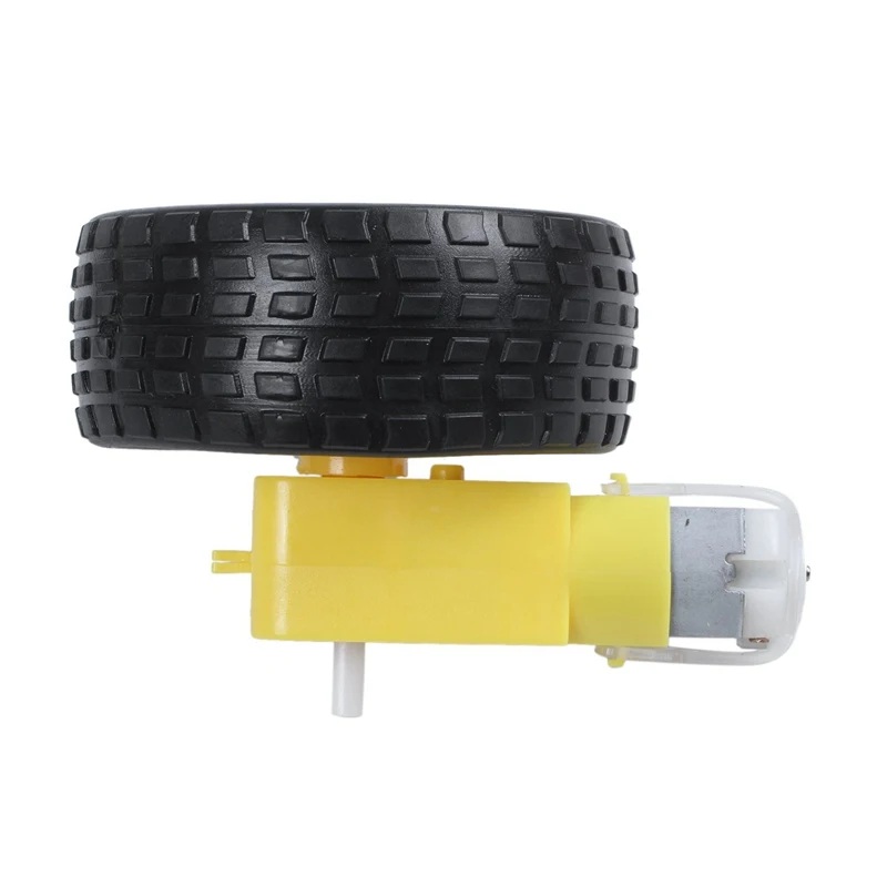 4 шт. для пластиковых шин Arduino Smart Car Robot с редукторным двигателем постоянного тока