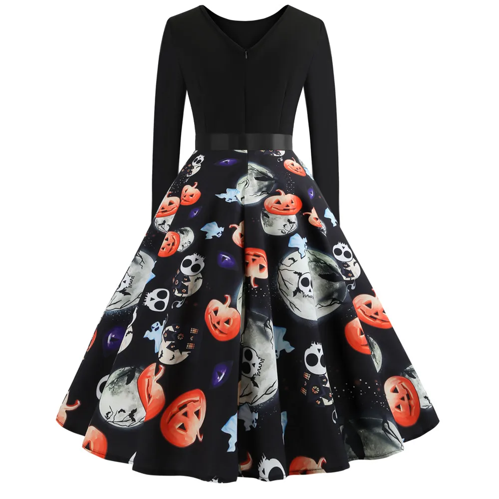 2019 Vestidos женское летнее винтажное платье одежда с музыкальной нотой Цветочный