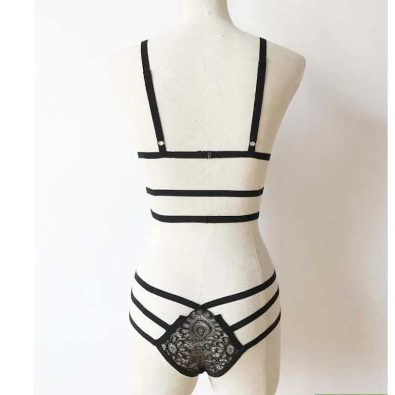 Сексуальное женское белье бюстгальтер набор Цветочные кружевные прозрачные