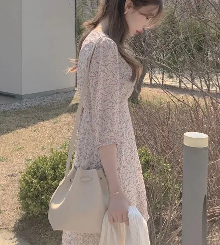 Новое весеннее платье S Xl для девочек шифоновое винтажное в стиле бохо вечерние