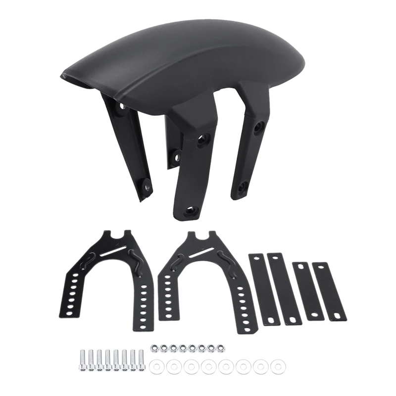 New Motorcycle Motorbike Rear Wheel Fender Splash Cover Guard Mudguard with Bracket Rear Wheel Fender Splash