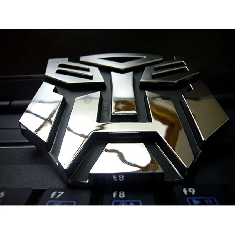 Autobots, 3D металлические наклейки для автомобиля, эмблема трансформатора, эмблема для стайлинга автомобиля, наклейка на хвост, аксессуары для мотоцикла и автомобиля, автомобиль