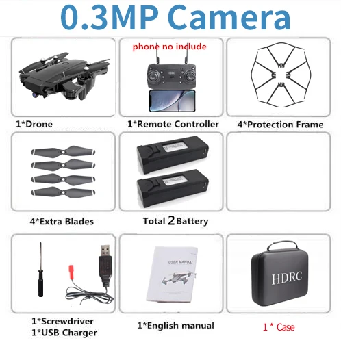 H13 RC 4K Дрон с широкоугольной WiFi HD камерой Дрон Профессиональный жестовой фотографии 1080P RC Квадрокоптер Вертолет VS LF606 E58 GD89 - Цвет: 30W With Case 2B