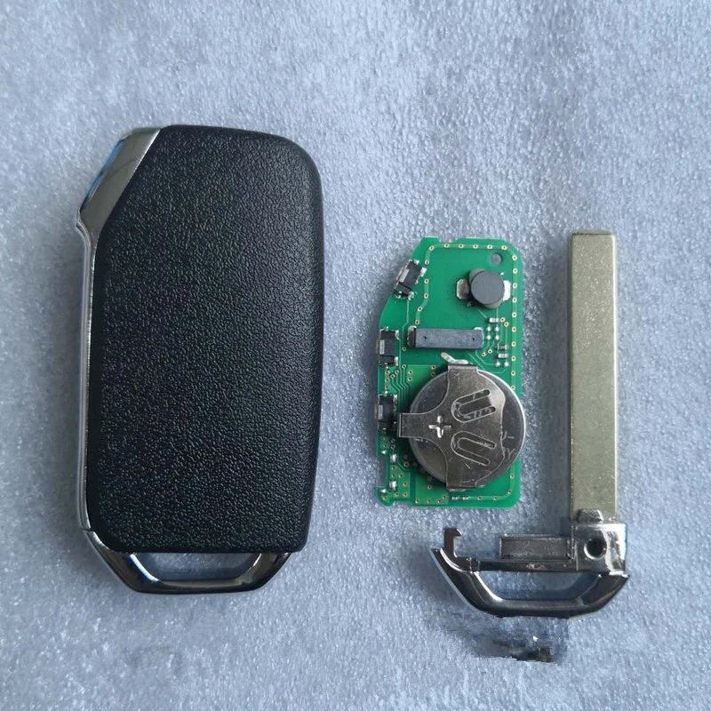 3 кнопки автомобильный смарт ключ дистанционного управления 433 МГц с чипом 4A для