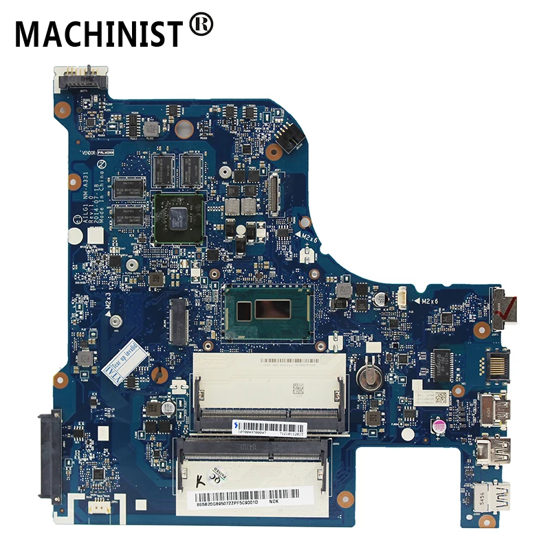 Оригинал для Lenovo IdeaPad G70 70 Z70 80 материнская плата ноутбука MB I5 4210U GeForce 820 M/2G AILG1 NM A331