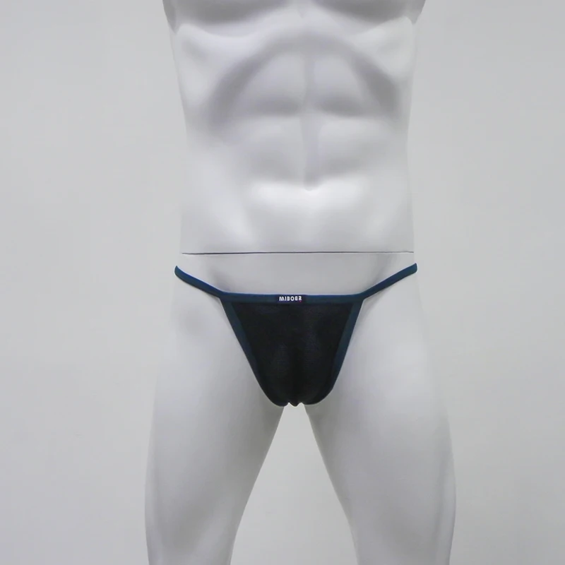 

Nieuwe Mens Sexy Mode Bikini Mesh Ondergoed Pouch Jockstrap Slips Laagbouw Onderbroek U Bolle Ondergoed Sexy Mannelijke Slipje