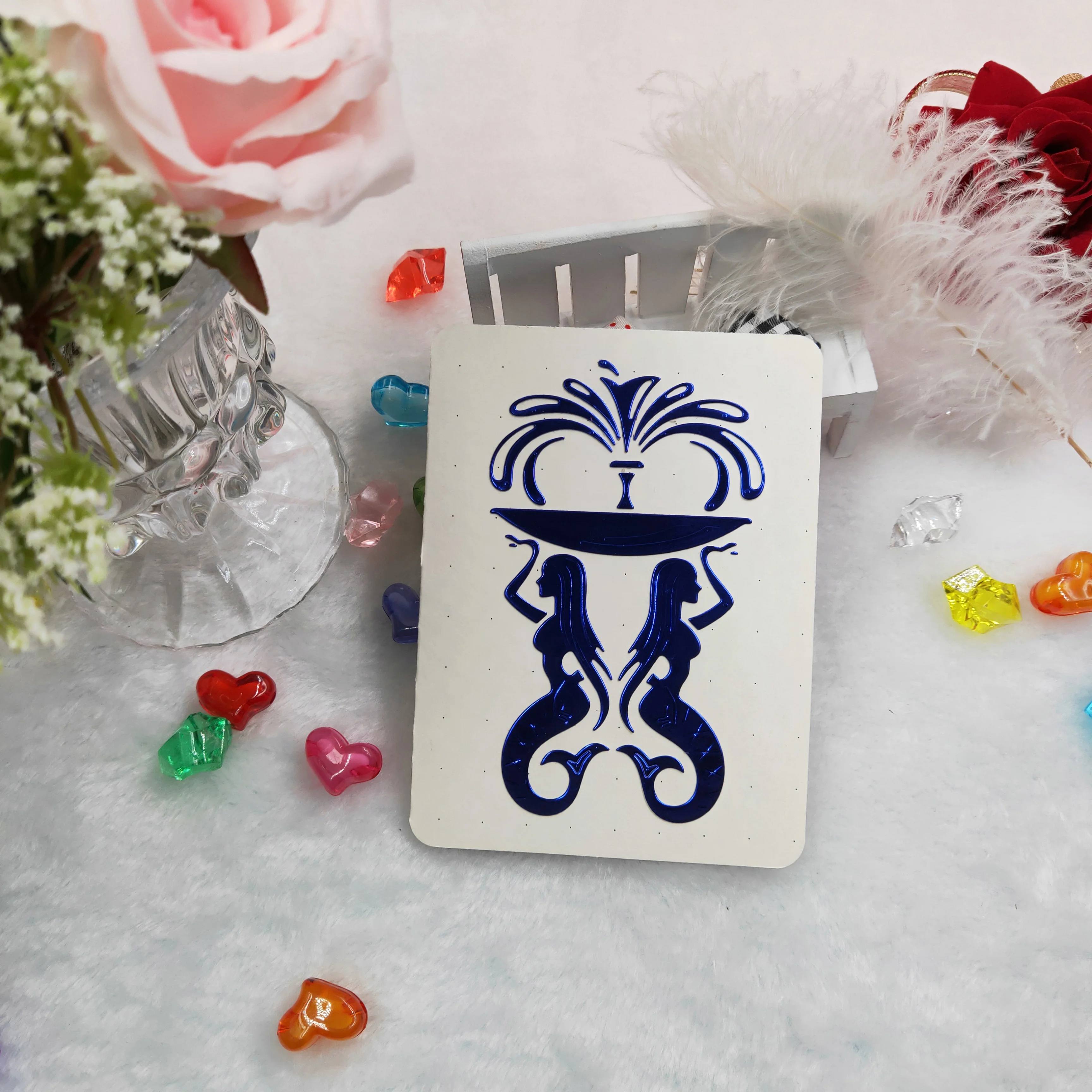 Металлические Вырубные штампы фонтан русалки новинка 2019 сделай сам альбом для