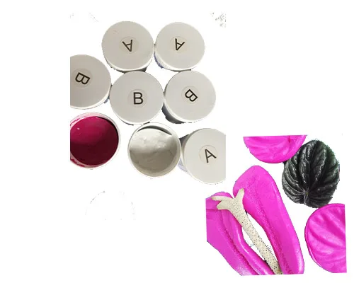 1:1 соотношение смеси Платиновый силикон putty к тому чтобы быстро формы силиконовая