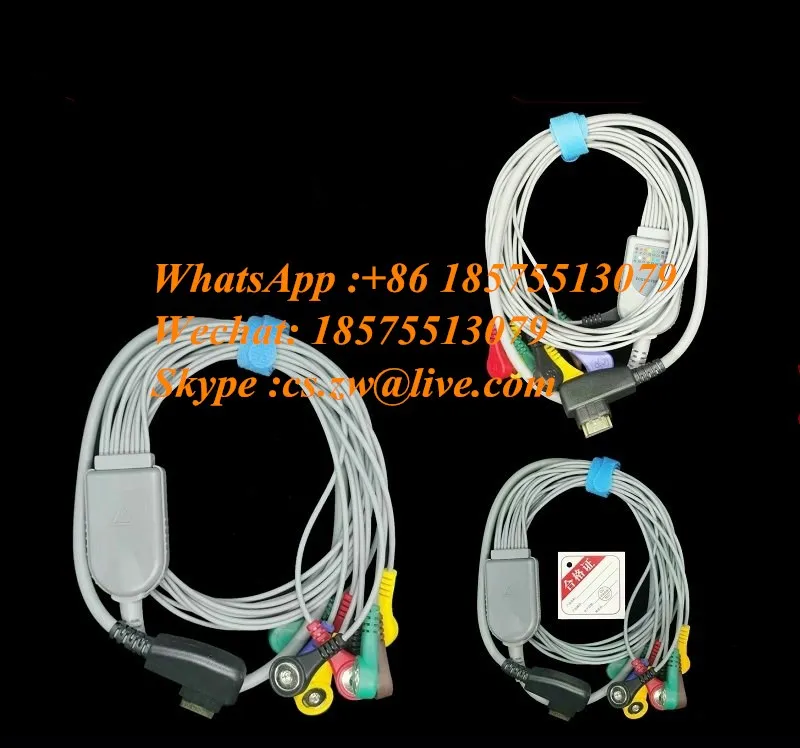 Подходит для ПМ Diem DMS300-4A Холтеру Запись коробка подводящего провода 7-Lead Тип |