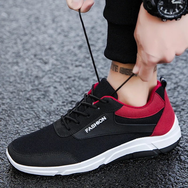 

2020 New Men Breathable Comfortable Men Vulcanize Shoes Fashion Men Shoes Walking Sneakers