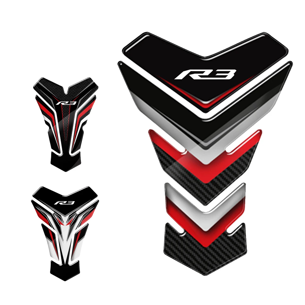 

3D Motorcycle Tank Pad Protector Case for Yamaha YZF R3 From 2015