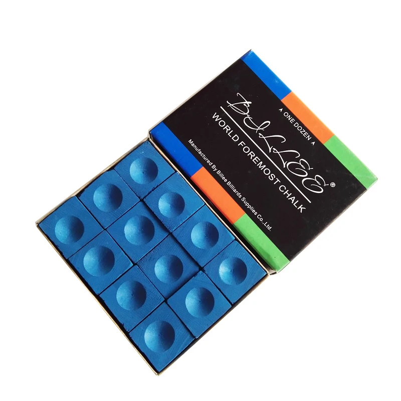 BILLEE 5A мелки порошок биллиардный кий мелок бассейн жирный бильярдные аксессуары 12