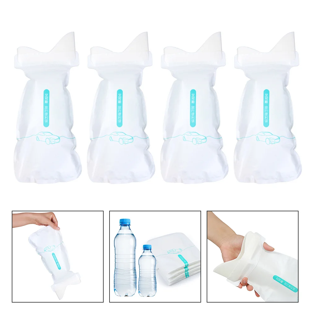 

4 шт., одноразовые пакеты для мочи