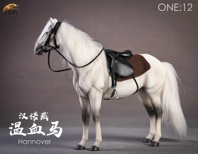 1/12 весы JXK013 Hannover Horse Warmblood аниме статуя Пальма фигурка игрушки с жгутом Коллекционная Fit 6 ''фигурка куклы