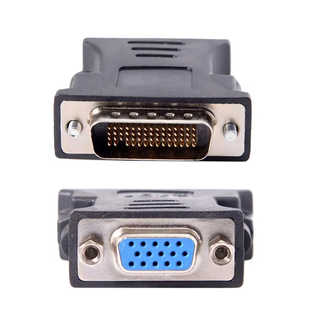 2021 NEW 1 to DMS-59 DMS59 59Pin DVI Male 1-Port VGA Female Video Y Splitter SHORT Cable PC MONITOR | Электроника