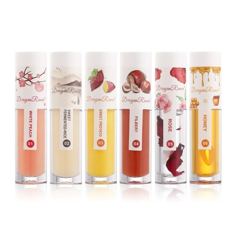 

Lees Lip Oil Honey Lip Balm Sleeping Lip Mask Moisturizing Repair Exfoliating Glass Lip Gloss Lip Balm Liquid Lipstick