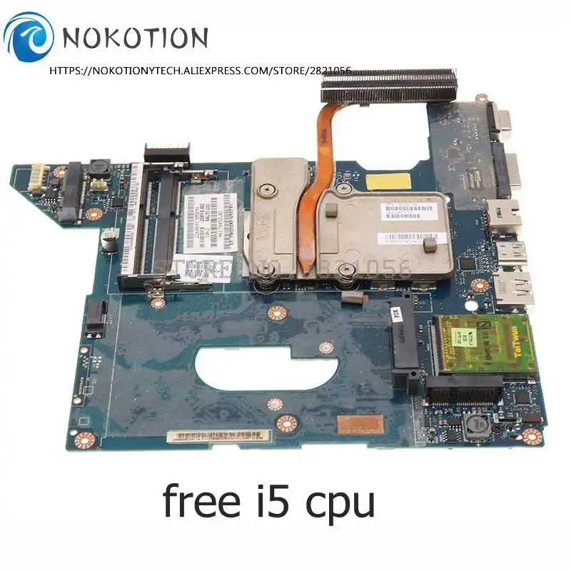 NOKOTION 590350-001 налокотная лампа 590349 для HP Pavilion DV4 LA-4106P системная плата I5 процессор +