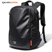 TANGCOOL Laptop Backpack Men 15 6 inch Office Work Men Backpack Business Bag Unisex Black Multifunction Backpack Travel Backpack