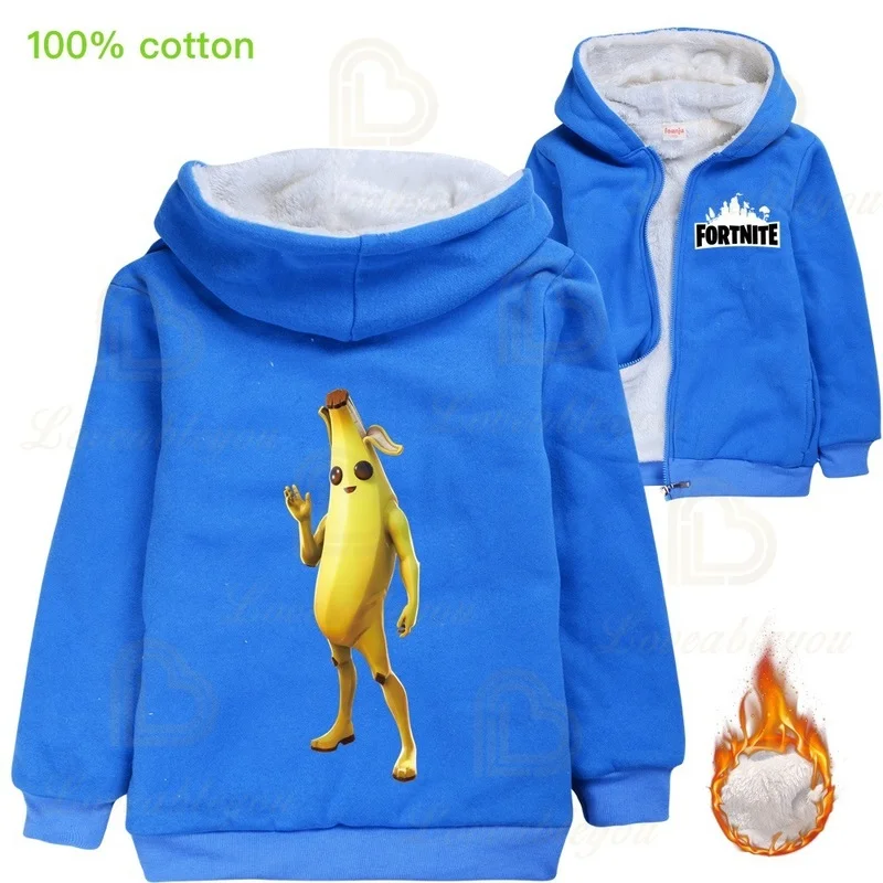 Толстовка женская с капюшоном FORTNITE Victory свитшот бананами для детей от 6 до 19 лет