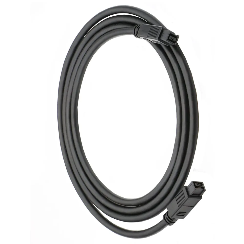 Кабель FireWire 800 IEEE 1394b 9-контактный штекер-штекер для Mac Pro MacBook Mini iMac ПК цифровых