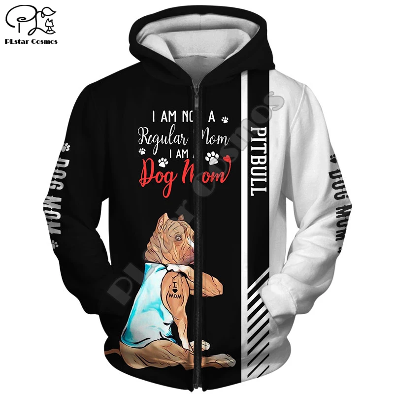 

PLstar Cosmos NewFashion Animal Pitbull Husky Dog Art Funny Outwear Streetwear Tracksuit 3DPrint Harajuku Hoodies Men/Women D-17