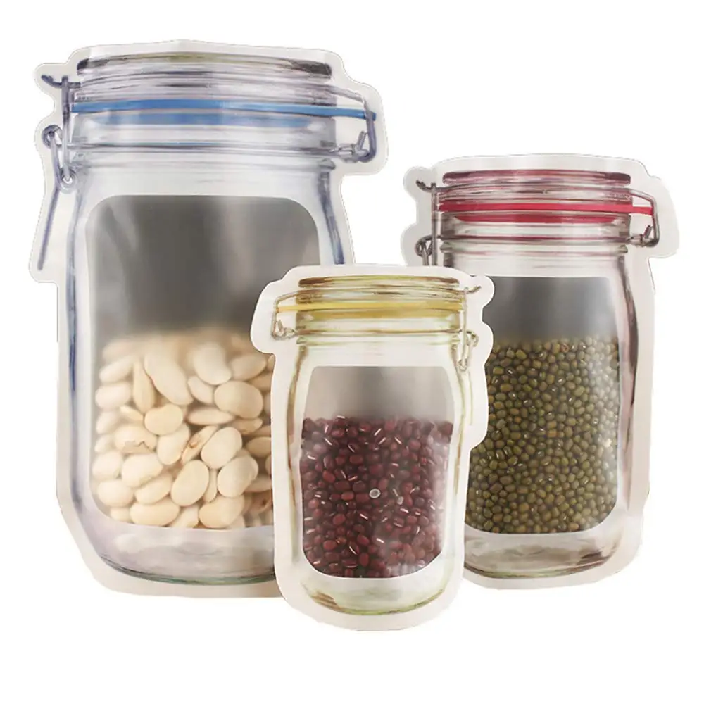 18 шт многоразовый контейнер для хранения пищевых продуктов Mason Jar герметичные